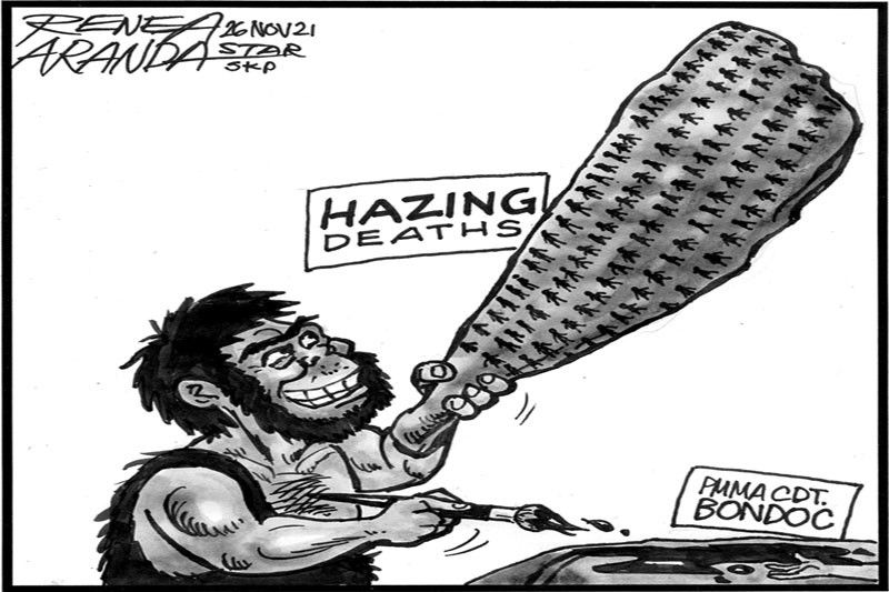 EDITORIAL - No end to hazing