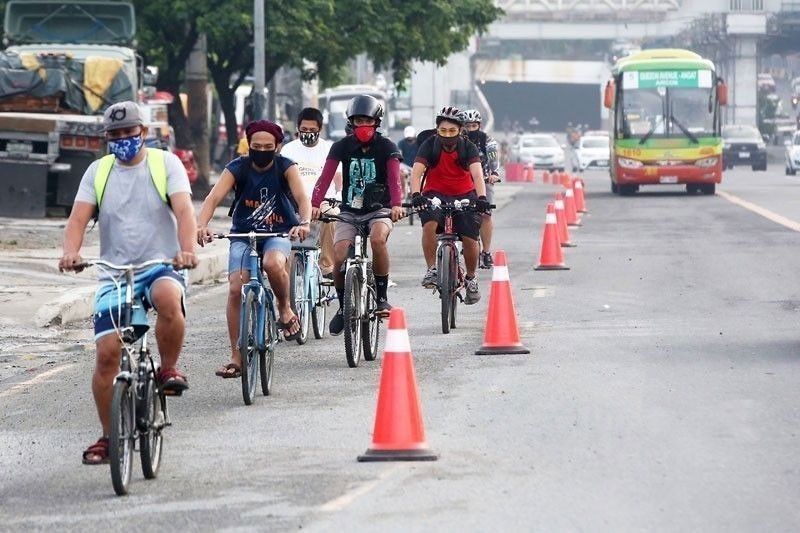 Makabagong bike lanes sa Quezon City ikinatuwa ng mga siklista