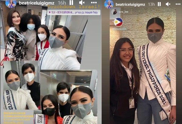 Philippines' Beatrice Luigi Gomez safely arrives in Israel for Miss Universe 2021; pageant to continue despite Omicron