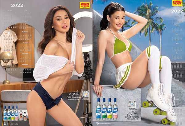 Evicted 'Pinoy Big Brother' housemate Chie Filomeno is new liquor brand calendar girl