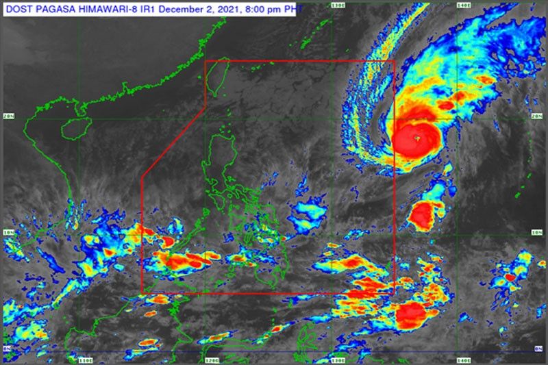 Typhoon to bring rain but will not enter PAR