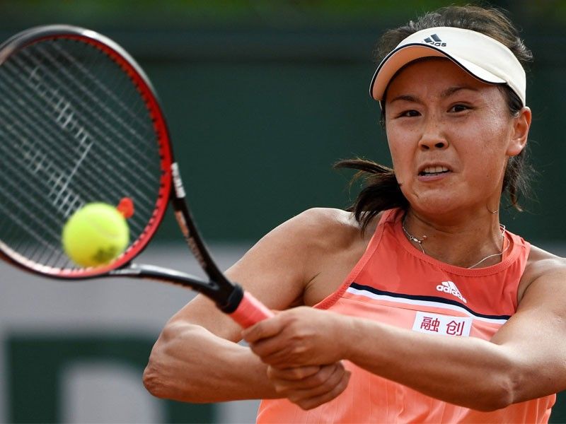 Tennis stars back 'bold' WTA move to suspend China events over Peng