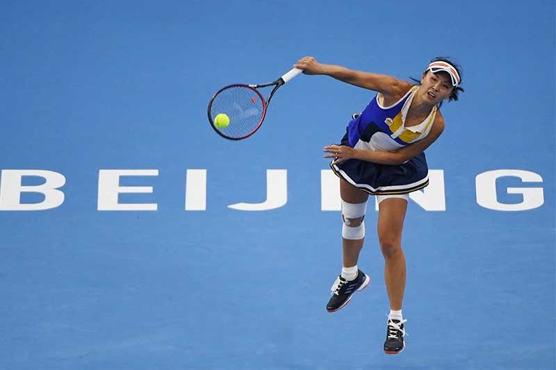Women's tennis body suspends tourneys in China amid Peng Shuai issue