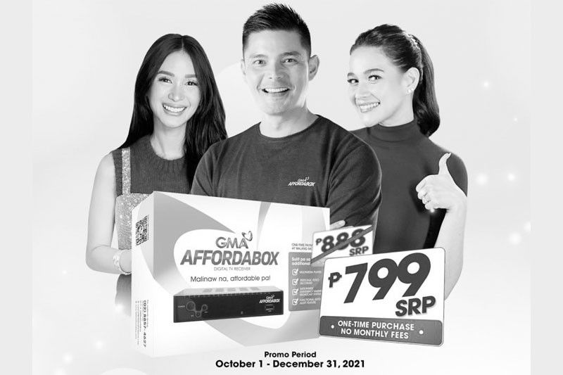 GMA Affordabox, may Christmas discount!