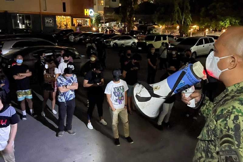 Over 200 curfew violators caught in Cebu City