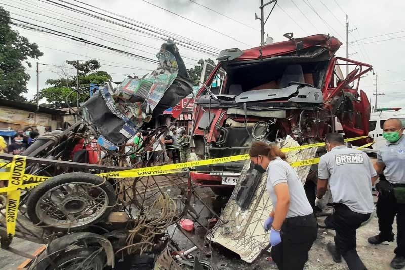 5 dead in collision in Talisay City, Cebu