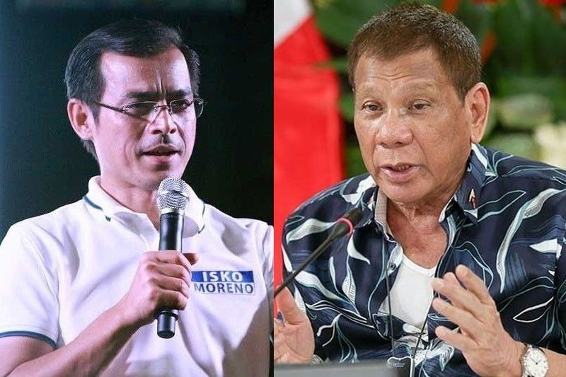 Isko handang isama si Duterte sa kanyang senatorial ticket