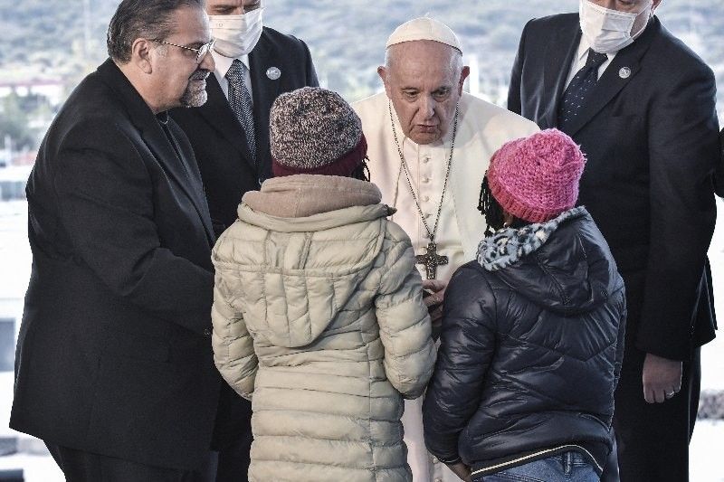 Pope Francis in Greece