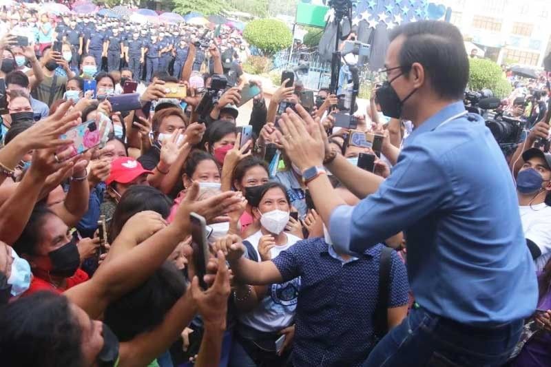 Moreno continues to court Cebu's vote
