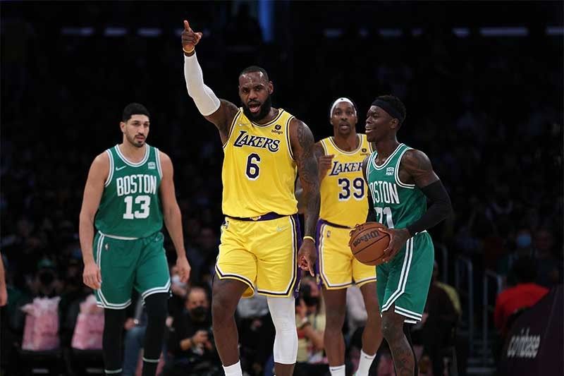 LeBron scores 30 as Lakers get back on track vs Celtics