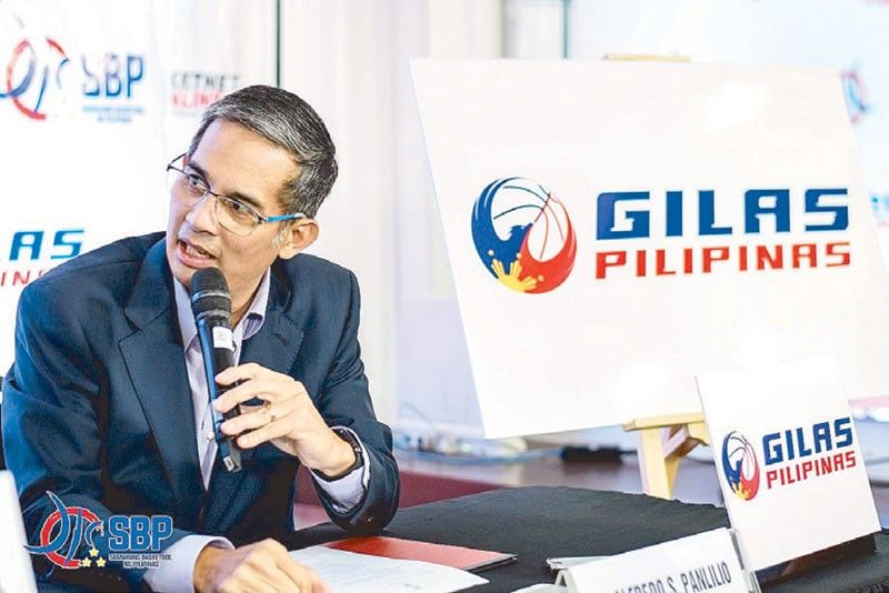 SBP President Panlilio wants combination of pros, cadets for Gilas future