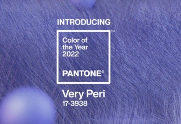 Pantone unveils Very Peri as color of the year 2022