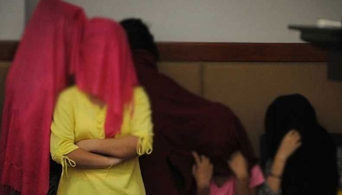 Prostitution den sa Baguio ni-raid: 10 bebot nasagip
