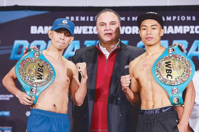 Donaire, Gaballo make weight for all-Pinoy clash