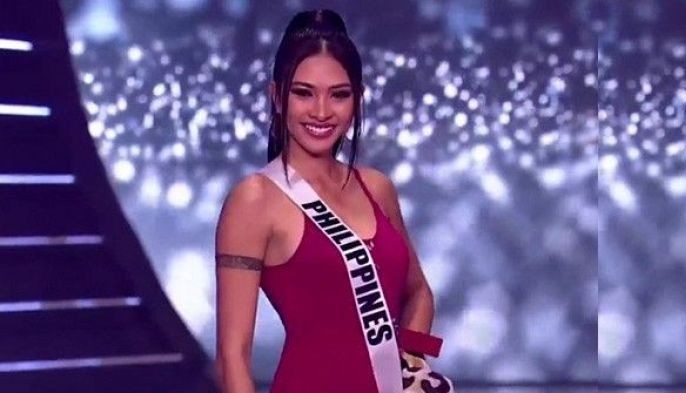 Beatrice Luigi Gomez slays swimsuit segment of Miss Universe 2021