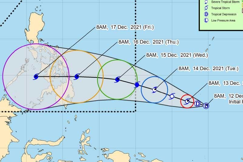 90% chance Typhoon Odette will hit Cebu