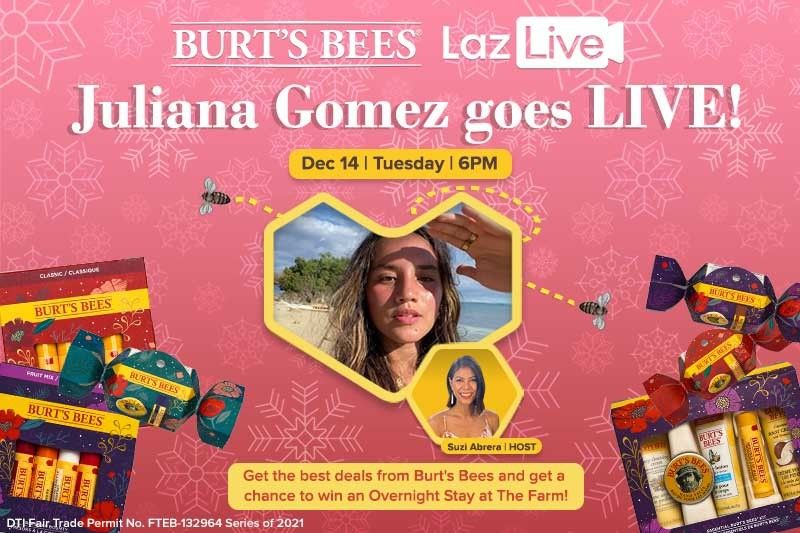 Juliana Gomez features her self-care favorites at Burtâs Bees LazLive