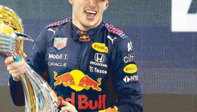 Verstappen crowned F1 champion