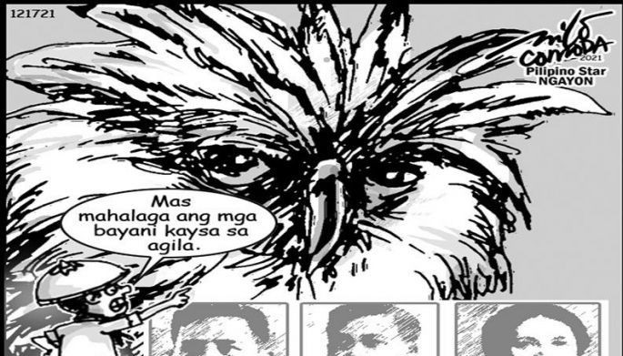 EDITORYAL - Mga bayani mahalaga kaysa agila