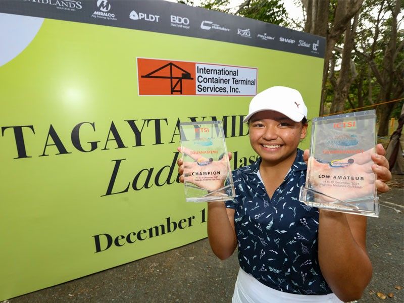 Malixi misses record mark, but routs field by 15 in ICTSI Midlands golf