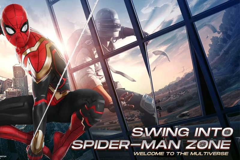 Spider-Man beraksi di PUBG: Mobile