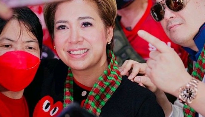 Aspiring Laguna governor Sol Aragones backs Leni Robredo for presidency