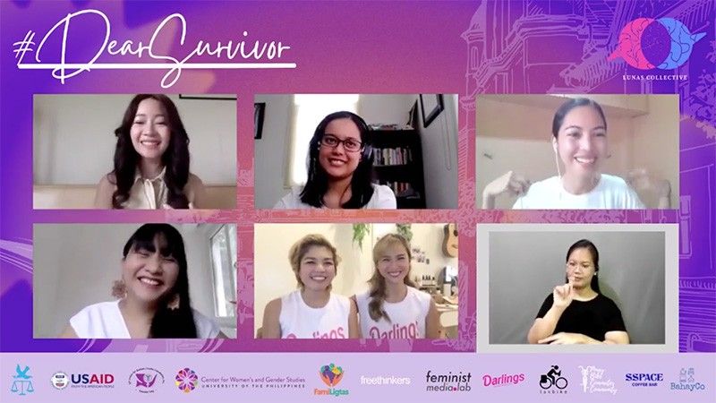 Lunas Collective, partners hold #DearSurvivor virtual event on violence against women  