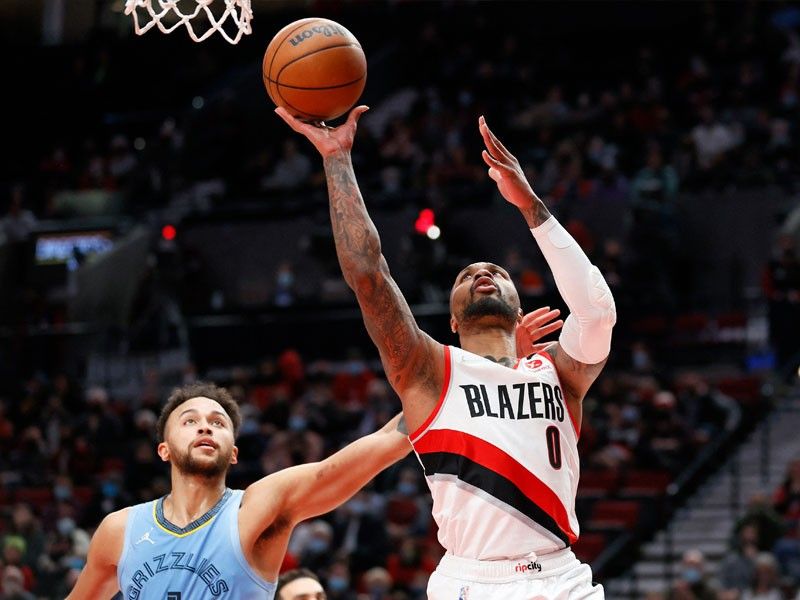 Lillard's Trail Blazers tame Grizzlies; Pistons end slump