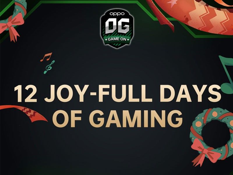 Mainkan game Anda dengan 12 Hari Penuh Kegembiraan dari Oppo
