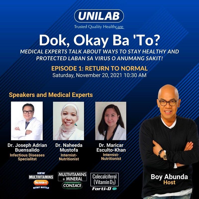 Unilab launches e-talk series on importance of vitamins