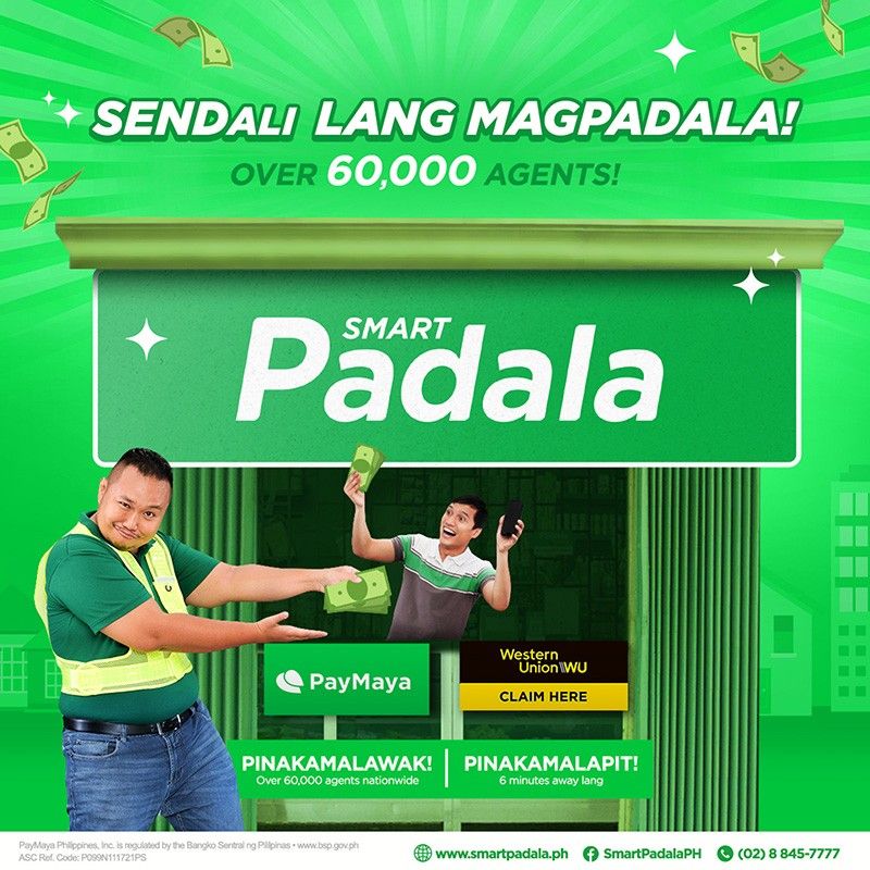 'SENDali' lang magpadala ng aguinaldo to your loved ones with Smart Padala and PayMaya!