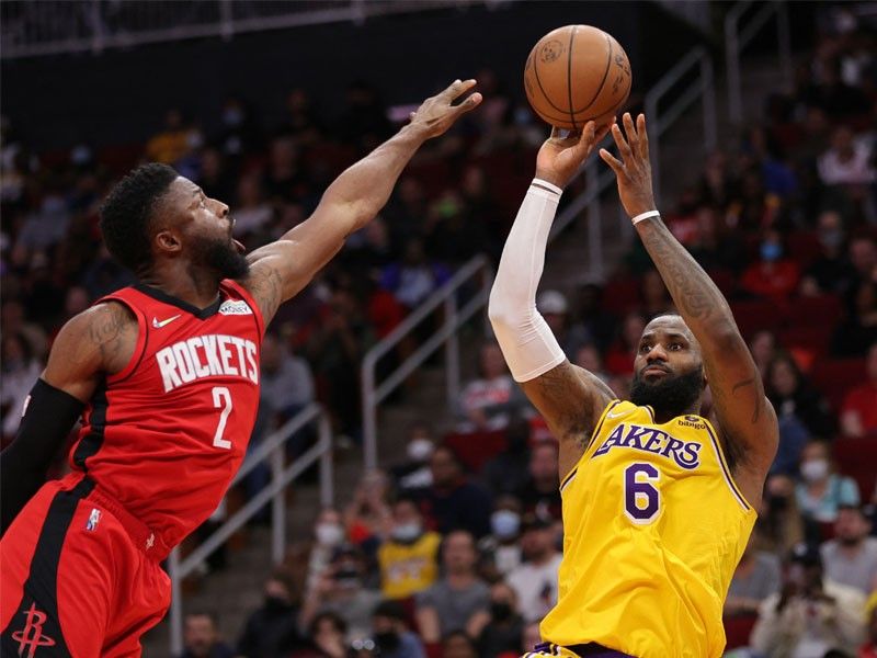 LeBron James reaches 36,000 career points as Los Angeles Lakers beat the  Houston Rockets