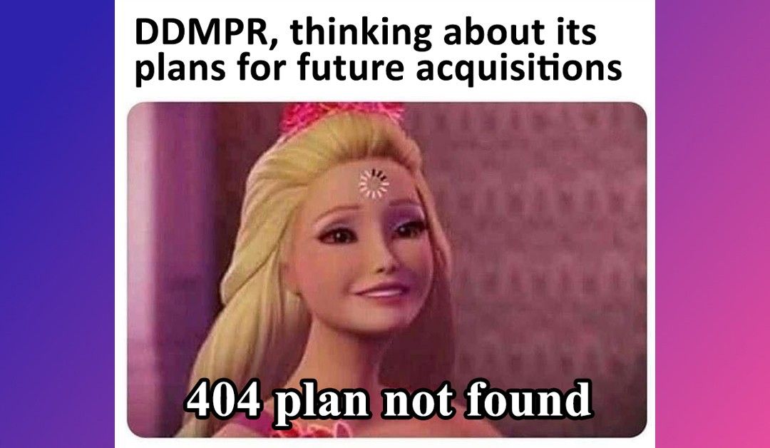 Komentar Saham: DDMP membatalkan rencana 3 tahun tanpa target akuisisi yang sulit