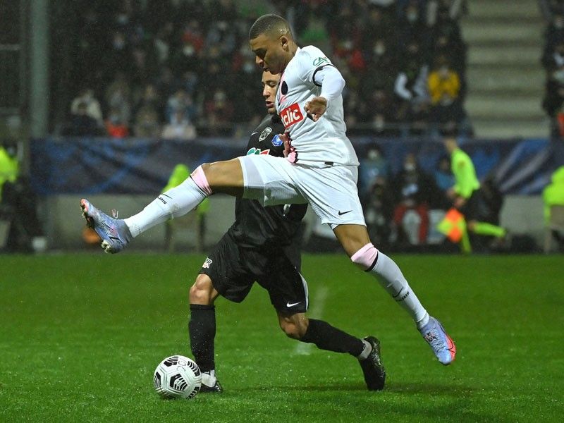 Mbappe hat-trick fires PSG into French Cup last 16