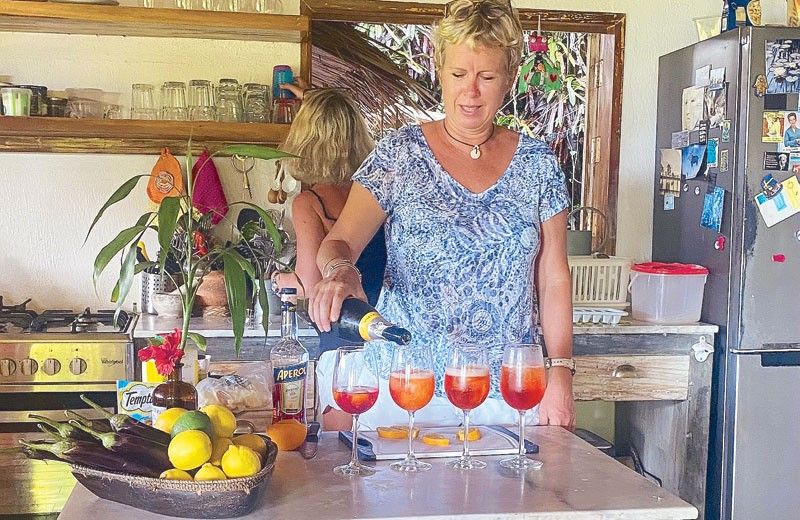 Dining with a view in Boracay