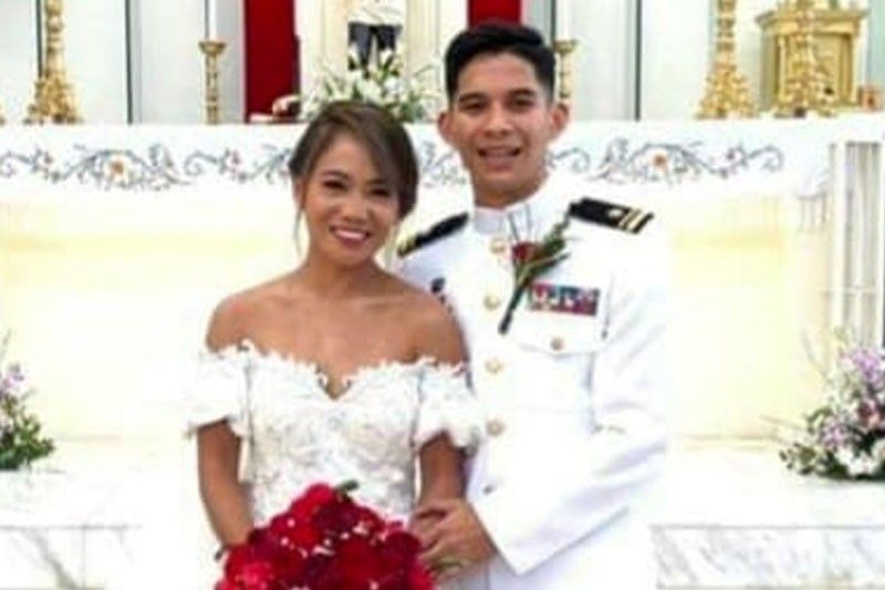 Marathon queen Joy Tabal gikasal na sa navy officer