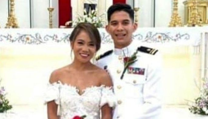 Marathon queen Joy Tabal gikasal na sa navy officer
