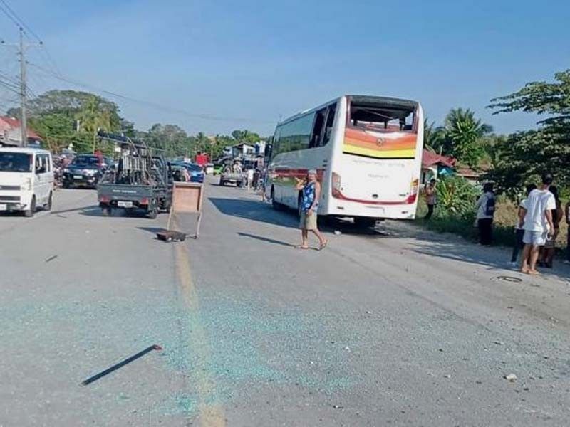 6 hurt in bus blast in North Cotabato