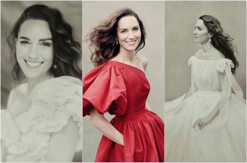 Kate Middleton menandai ulang tahun ke-40 dengan merilis 3 potret agung