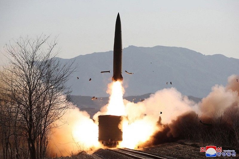 North Korea fired railway-borne missiles in third test this year