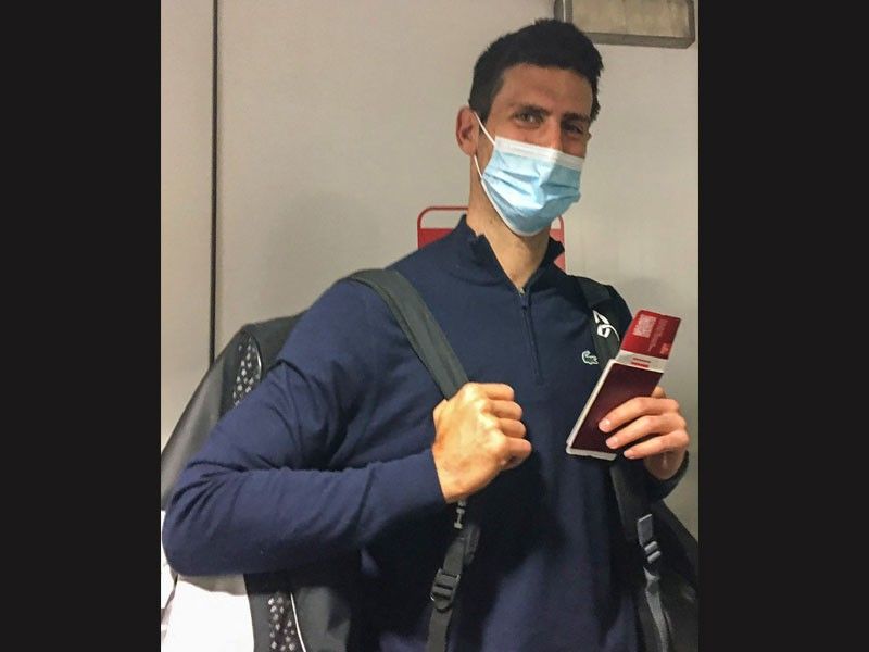 Tennis star Djokovic lands in Dubai after Australia deportation