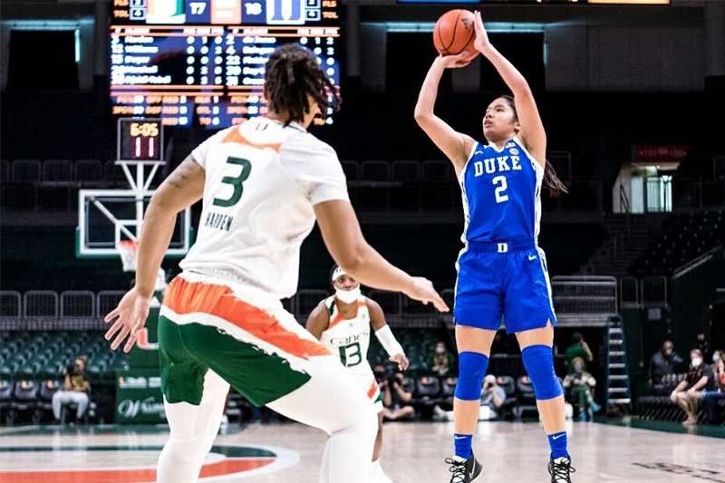 Vanessa de Jesus keys Duke defense in win over Miami