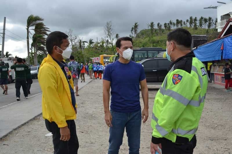 Led by former tourism secretary Ace Durano: 5th district disaster teams help Alegria