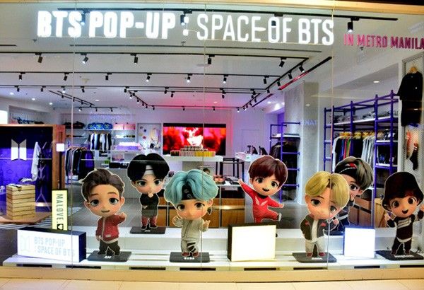 Bigger BTS pop-up store now open in Manila