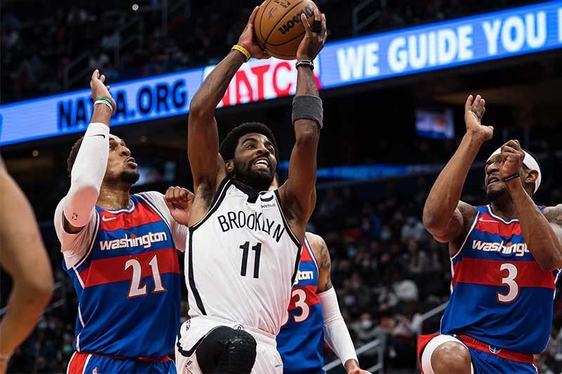 Irving scores season-high 30 points as Nets survive Wizards; Bulls bounce back