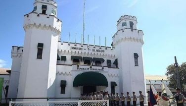 This file photo shows the New Bilibid Prison in Muntinlupa City.