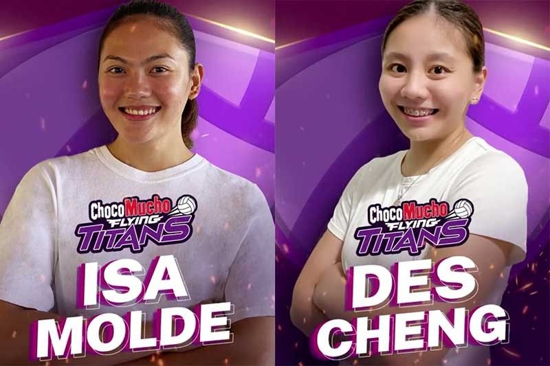 Molde, Cheng join Choco Mucho in PVL