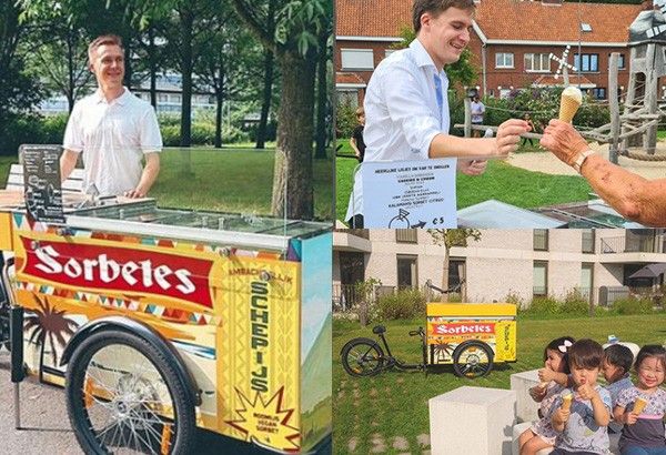 Pinoy sorbetes 'dirty ice cream' making waves in Belgium