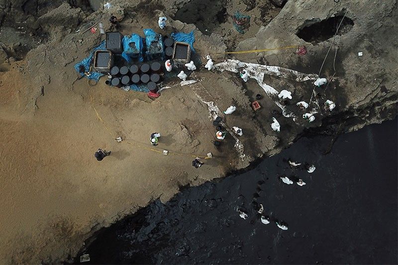 Peru declares 'environmental emergency' on coastal area hit by oil spill
