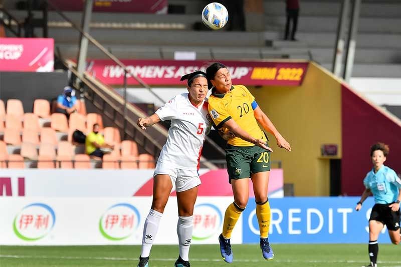 Penampilan gagah Filipina tidak cukup melawan Aussies yang perkasa di Piala Asia Wanita AFC
